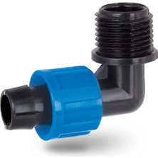 Poelsan Damlama Erkek Dirsek 16  x  ½” ( Paket 10 Adet )