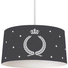 Talia Home Çocuk Odası Bebek Odası Gri Sarkıt Avize TLAV-035