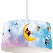 Talia Home Minik Cadı Desen Çocuk Odası Sarkıt Avize TLAV-162