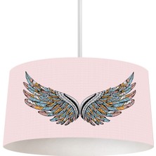Talia Home Renkli Kanatlar Çocuk Odası Bebek Odası Sarkıt Avize TLAV-056