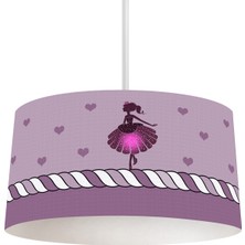 Talia Home  Çocuk Odası Bebek Odası  Lila Sarkıt Avize TLAV-061