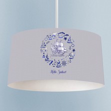 Talia Home Denizci Desenli Çocuk Odası Sarkıt Avize