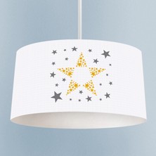 Talia Home Yıldız Desenli Çocuk Odası Sarkıt Avize