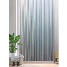 Evdepo Home Kullanıma Hazır 1/2 Seyrek Pileli Keten Tül Perde - Ekru 60 x 250 cm