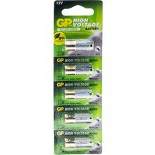 Gp 23AE 12V Kalın 5'li Alarm Pili