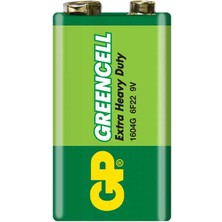 Gp 1604G-B Greencell 9 Volt Pil 10'lu Paket