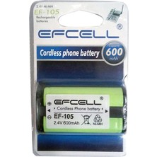 Efcell EF-105 2.4 V-600 Mah Telsiz Pili