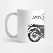 Pixxa Royal Enfield Interceptor 650 18 Orange, Sl Kupa Bardak