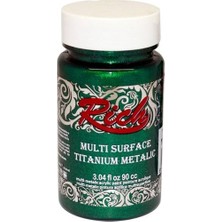 Rich Multi Surface Titanium Metalik Boya 90 cc Yeşil 2552