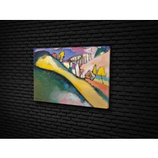 Tablo 360  Wassily Kandinsky- Studie Fur Landschaft Kanvas Tablo
