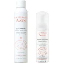 Avene Mousse Nettoyante Cilt Temizleyici Köpük 150 ml + Rahatlatıcı Termal Su 300 ml