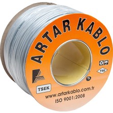 Artar Kablo Artar 2x1.5 mm Liycy 100 Metre Bakır Hoparlör Kablosu