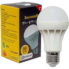 Seconder 9 Watt 12 Volt E27 Duy Beyaz LED Solar Ampul