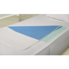 Ata Exclusive Fabrics Abso (3 Lü Paket) 4 Katlı Yıkanabilir Emici ve Sıvı Geçirmez Kanatlı Hasta Altı Bezi( 75X90 Cm)