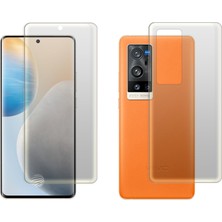 Microcase Vivo X60 Pro Plus Full Ön Arka Kaplama Tpu Soft Koruma Filmi