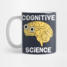 Pixxa Cognitive Science Brain White Text Kupa Bardak