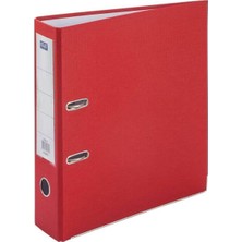 Kraf Geniş Plastik Klasör Kırmızı