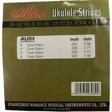 Alice Ukulele Teli Takım