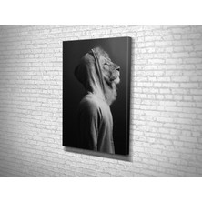 Tablo 360 Aslan Kafa Kanvas Tablo