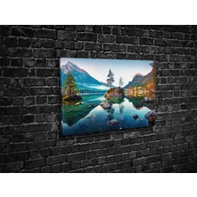 Tablo 360 Hintersee Gölü Kanvas Tablo