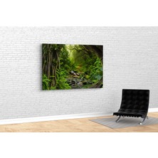 Tablo 360 Tropikal Orman Kanvas Tablo