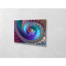Tablo 360 Soyut Fraktal Kanvas Tablo