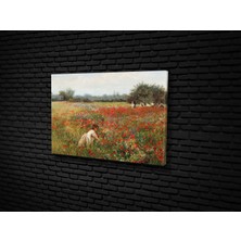 Tablo 360  Alexander Rossi- Gathering Poppies Kanvas Tablo