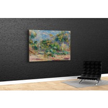Tablo 360  Pierr- Auguste Renoir- Paysage Arbore Kanvas Tablo