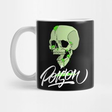 Pixxa Skull Green Liquid Poisoned Kupa Bardak