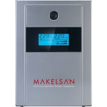 Makelsan 1000VA Lion Plus Line Interaktif LED Ekran Ups