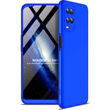Zore Oppo A54 4g Kılıf Zore Ays Full Koruma Kılıf Mavi
