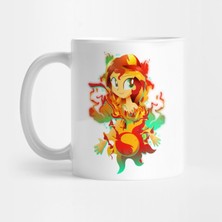 Pixxa Human Sunset Shimmer Kupa Bardak