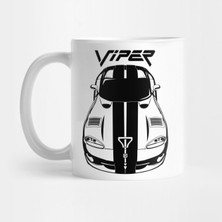 Pixxa Dodge Viper 1996-2002 - Black Stripes Kupa Bardak