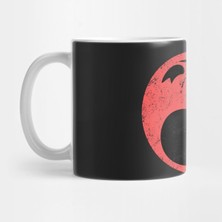 Pixxa Red Mana Magic The Gathering Vintage Kupa Bardak