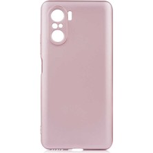Tekno Grup Xiaomi Poco F3 Kılıf Mat Premium Silikon Kılıf Rose