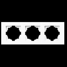 Günsan Moderna Üçlü Çerçeve, Beyaz