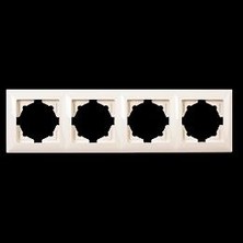 Günsan Visage Dörtlü Çerçeve Krem