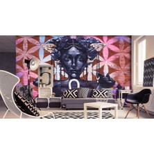 Özel Duvarlar Grafiti Kadın Duvar Kağıdı