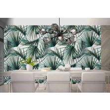 Özel Duvarlar Tropikal Yapraklar Duvar Kağıdı