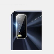 Nezih Case Vivo Y20S Uyumlu Nano Arka Kamera Lens Koruyucu Şeffaf