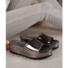 Blyde Ayna Kemer Platform Taban Kadın Terlik