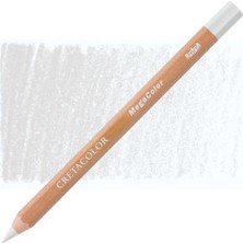 CretaColor N:29101 Megacolor Kalıcı Beyaz Kuru Boya Kalemi 1 Adet Sanat İçin İdeal