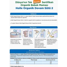 Holle Organik 2 Bebek Devam Sütü Formülü 600 gr