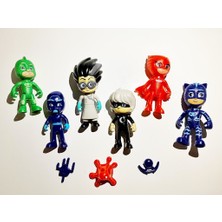 Pj Masks -Pj Masks 6lı  Pjamaskeliler Figür-Kutulu Set