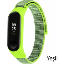 Bilişim Aksesuar Xiaomi Mi Band 3 4 5 6 Hasır Kumaş Örgü Spor Kordon Kayış