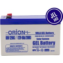 Orion ORN1290G 12V 9AH Jel Akü