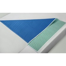 Ata Exclusive Fabrics Abso 2 Li (2 Adet) 5 Katlı Yıkanabilir,emici,sıvı Geçirmez, Kanatlı Hasta Altı Pedi 75X90 cm