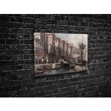 Tablo 360 Istanbul Gravürü Kanvas Tablo