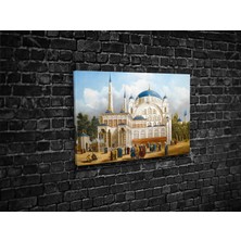 Tablo 360 Louis- Emile Pinel De Grandchamp- The Nusretiye Mosque Kanvas Tablo