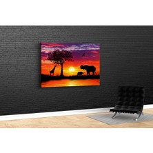 Tablo 360 Afrika Savanası Kanvas Tablo